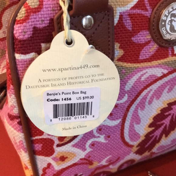 SPARTINA Benjie’s Point Box Bag - Picture 2 of 5